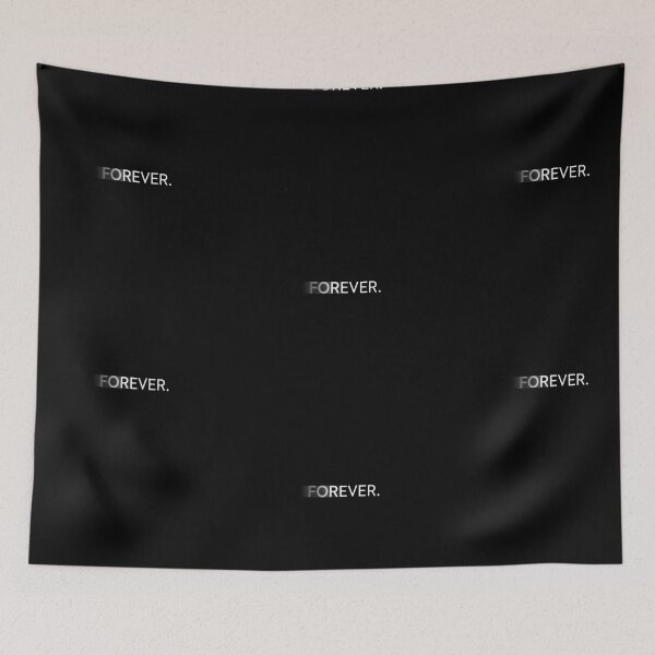 Item preview, FOREVER — Minimalist Typography Art with a Fading Modern Touch designed and sold by PixelVibe782.