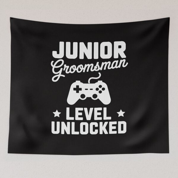 Item preview, Cute Junior Groomsman Gaming Wedding Party Jr Boys Gift designed and sold by chaeningplan.