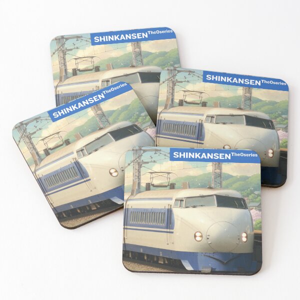 Item preview, Shinkansen 0 Series – Retro Japanese Bullet Train Art designed and sold by JapanPopArt.