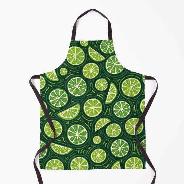 Item preview, Lime slice pattern, fruits light green dark green designed and sold by angel-cat-22.