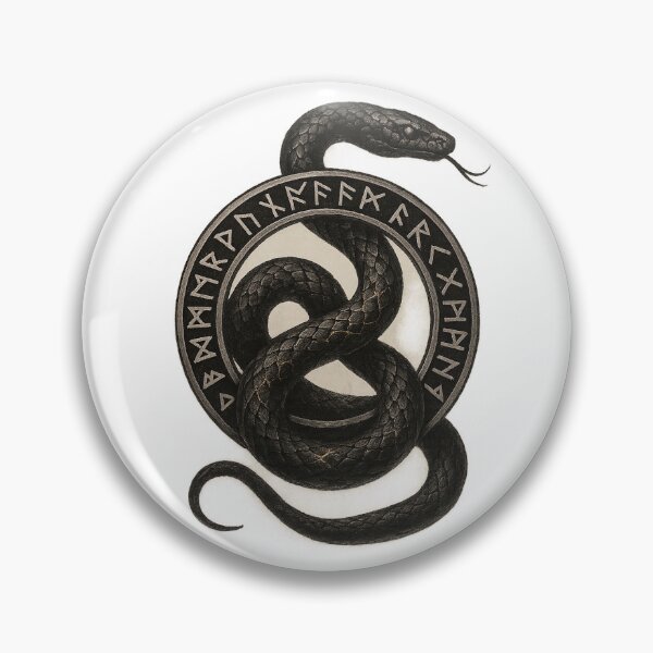 Artikelvorschau, Rune Serpent Sigil — The Circle of Whispering Scales entworfen und verkauft von MLOSA.