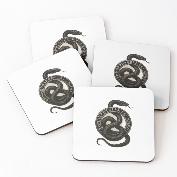 Item preview, Rune Serpent Sigil — The Circle of Whispering Scales designed and sold by MLOSA.