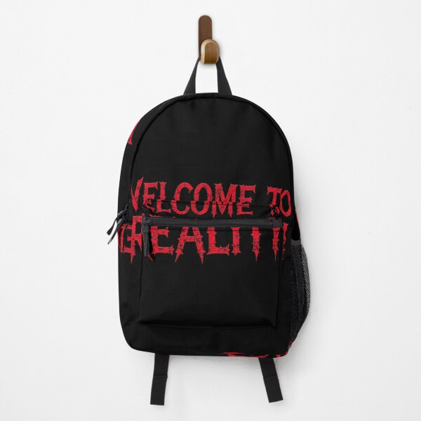 Item preview, WELCOME TO REALITY — Dark Confrontational Typography in Red designed and sold by PixelVibe782.