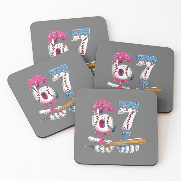 Item preview, Baseball 67 Ice Cream Drip Six Seven Boys Funny Meme designed and sold by KristineLi.