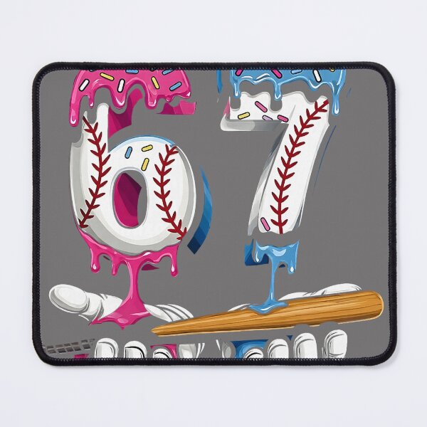 Item preview, Baseball 67 Ice Cream Drip Six Seven Boys Funny Meme designed and sold by KristineLi.