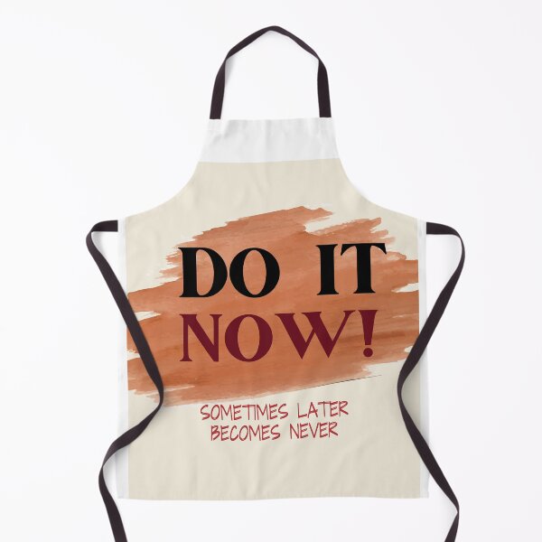 Item preview, Do It Now Watercolor Quote - Motivational Design designed and sold by Print1On.