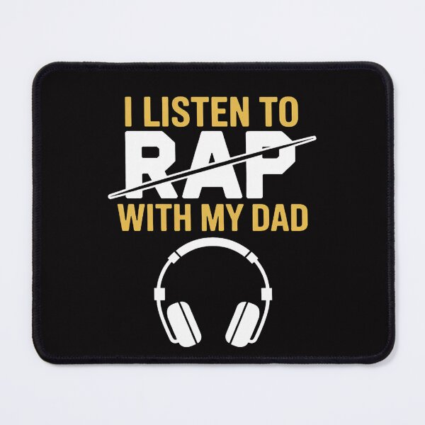 Item preview, I Listen To Rap With My Dad Kids Hip Hop Rapper designed and sold by teltvitossuilea.
