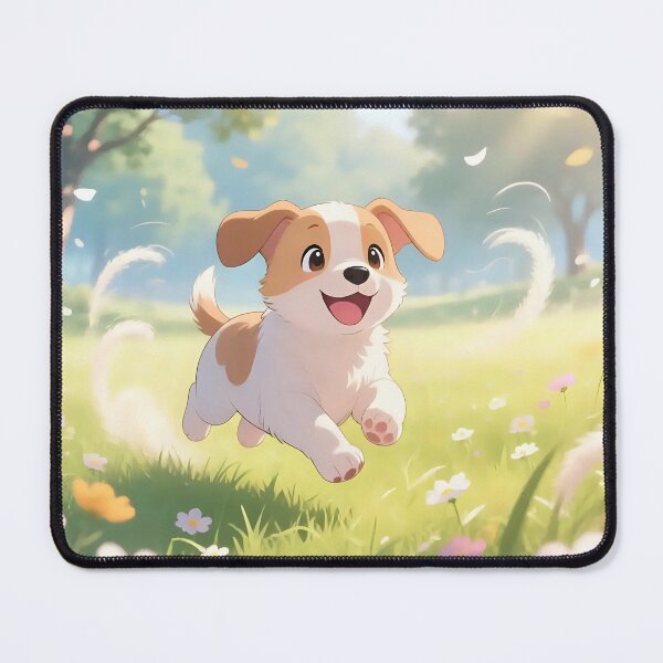 Item preview, Puppy dog playing in a field. designed and sold by Nomad-Maynard.