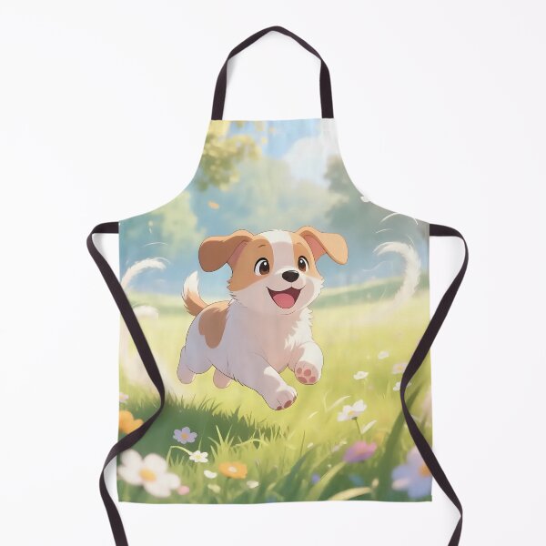Item preview, Puppy dog playing in a field.  designed and sold by Nomad-Maynard.
