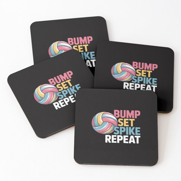 Item preview, Bump Set Spike Repeat Volleyball For Girls Teens Women designed and sold by teltvitossuilea.