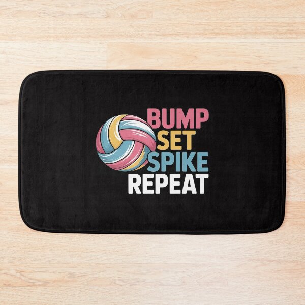 Item preview, Bump Set Spike Repeat Volleyball For Girls Teens Women designed and sold by teltvitossuilea.