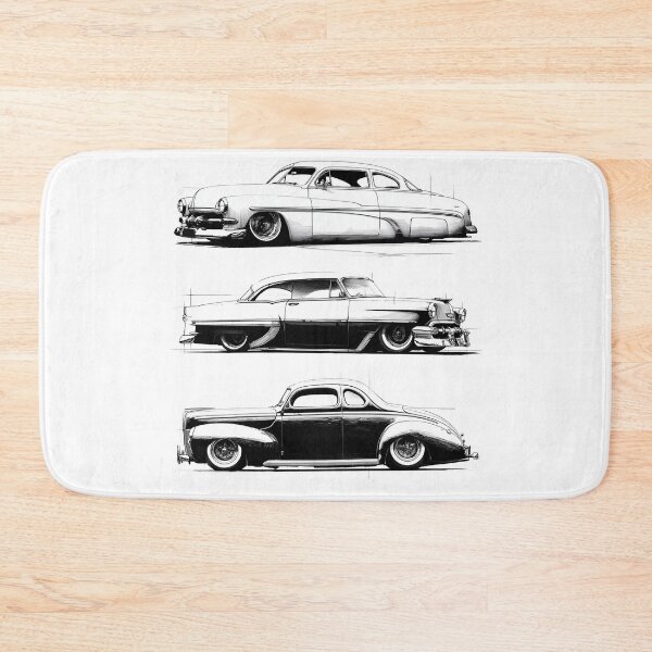 Item preview, Three Hot Rods and Kustoms Sketch designed and sold by HoskingInd.