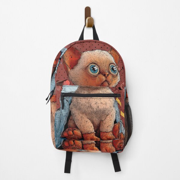 Item preview, Cute Comic Kitten with Speech Bubble Illustration designed and sold by Grafititee.