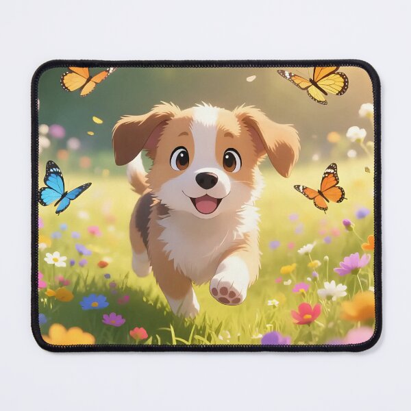 Item preview, Puppy dog playing in a field. designed and sold by Nomad-Maynard.