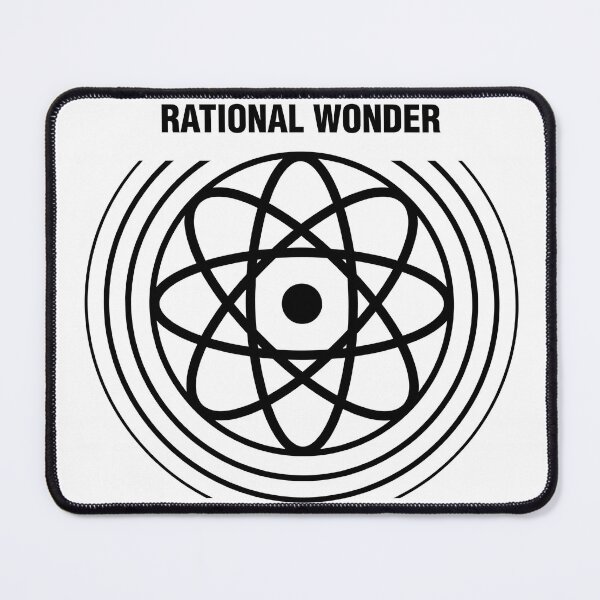 Item preview, Science Rational Wonder Poster – Minimal Atom Symbol Scientific Wall Art designed and sold by AbstractAuraArt.