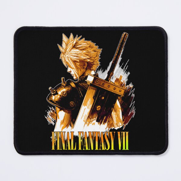 Item preview, final fantasy vii remake Digital Artwork gold designed and sold by sabartgunpla.