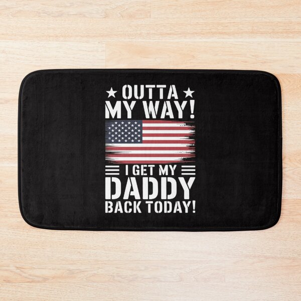 Item preview, Cool I Get My Daddy Back Today  Military Child Gift designed and sold by teltvitossuilea.