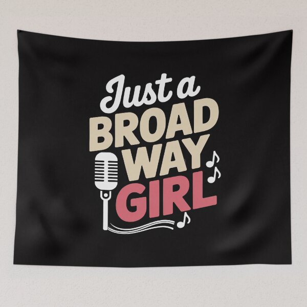 Item preview, Just A Broadway Girl Musical Theater Fan Women Gift Musicals designed and sold by teltvitossuilea.
