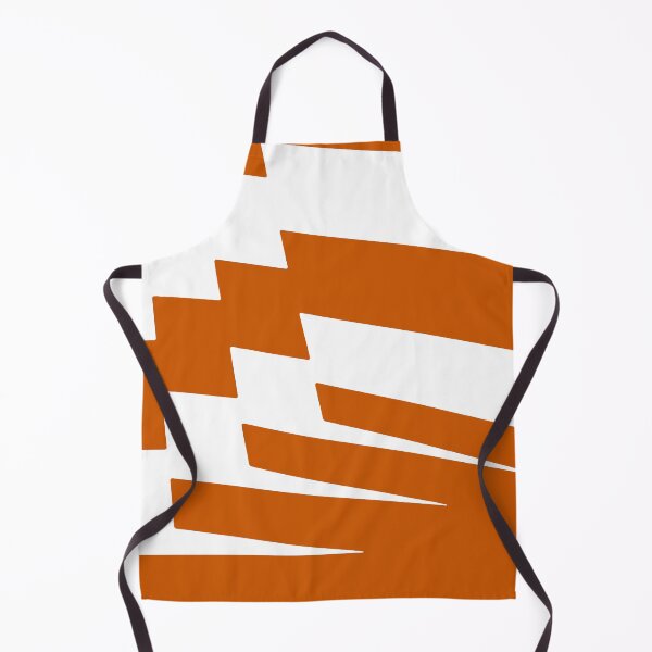 Item preview, Burnt orange and white geometric abstract background designed and sold by by-jwp.