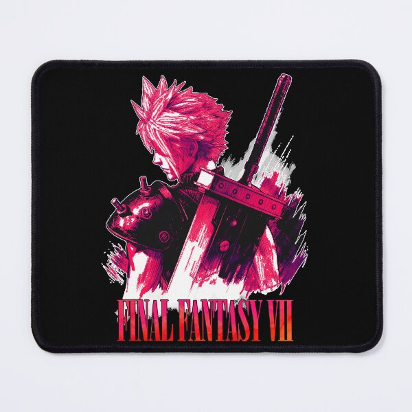 Item preview, final fantasy vii remake Digital Artwork red designed and sold by sabartgunpla.