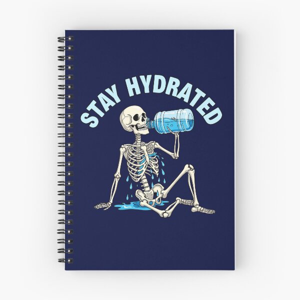 Item preview, Stay Hydrated Skeleton Drinking Water designed and sold by nuel-art.