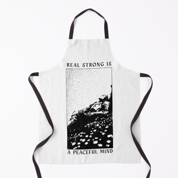 Item preview, Real Strong Is a Peaceful Mind designed and sold by El Caballero Estoico.