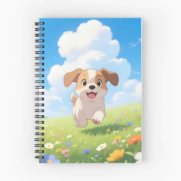 Item preview, Puppy dog playing in a field.  designed and sold by Nomad-Maynard.