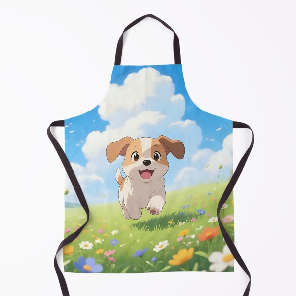 Item preview, Puppy dog playing in a field.  designed and sold by Nomad-Maynard.