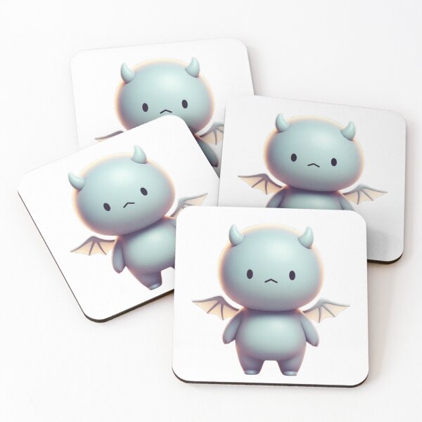 Item preview, momodevil – Soft Cute Devil Character Art designed and sold by HNstory.