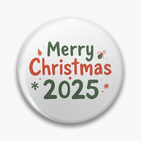 Item preview, Merry Christmas 2025 Hand Lettered Holiday Design designed and sold by DavidTeeStudio.