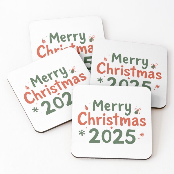 Item preview, Merry Christmas 2025 Hand Lettered Holiday Design designed and sold by DavidTeeStudio.