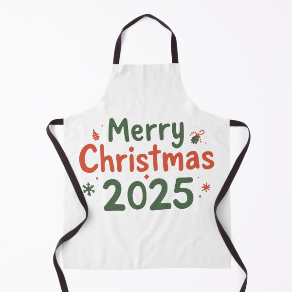 Item preview, Merry Christmas 2025 Hand Lettered Holiday Design designed and sold by DavidTeeStudio.