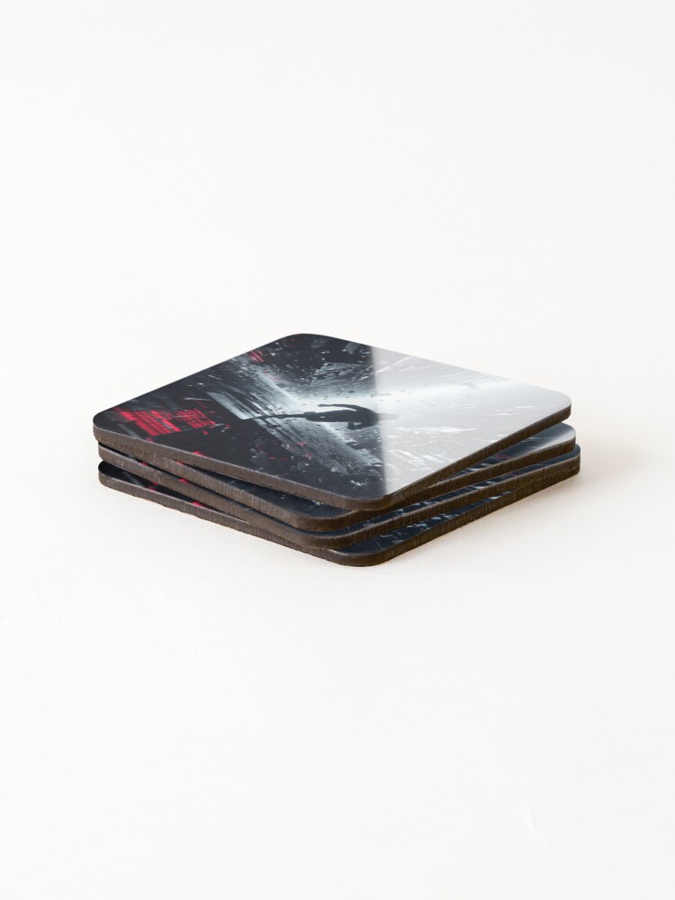 Thumbnail 4 of 5, Coasters (Set of 4), Mid-fall designed and sold by RicoInStudios.