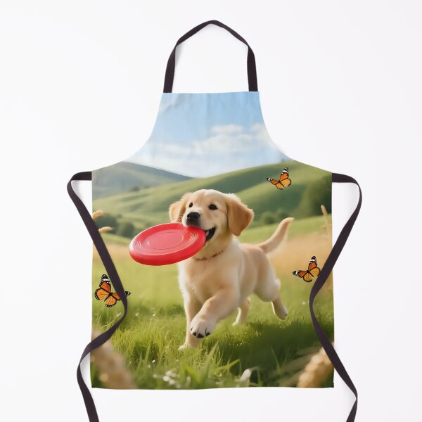 Item preview, Puppy dog playing in a field.  designed and sold by Nomad-Maynard.