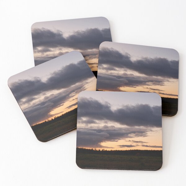 Item preview, Fieldside evening panorama with clouds. Nokia 2025 designed and sold by Jouko Lehto Photography.
