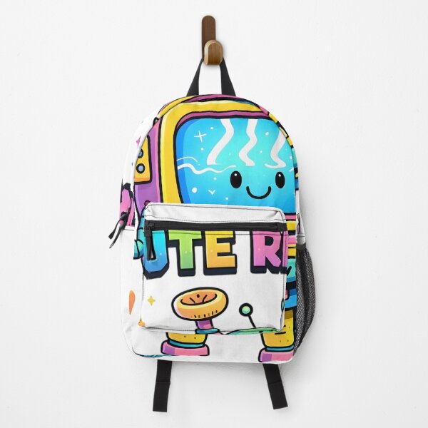 Item preview, Cute Retro Robot TV Illustration designed and sold by SoulenCify.