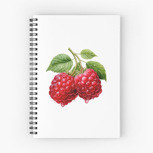 Item preview, "Raspberries | Raspberries Sticker | Sweet Berry Aesthetic Art" designed and sold by Mandayartstudio.