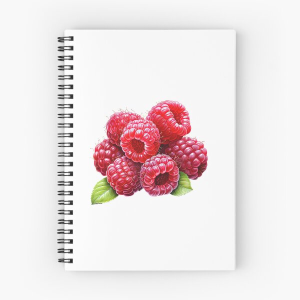 Item preview, "Raspberries | Raspberries Sticker | Sweet Berry Aesthetic Art" designed and sold by Mandayartstudio.