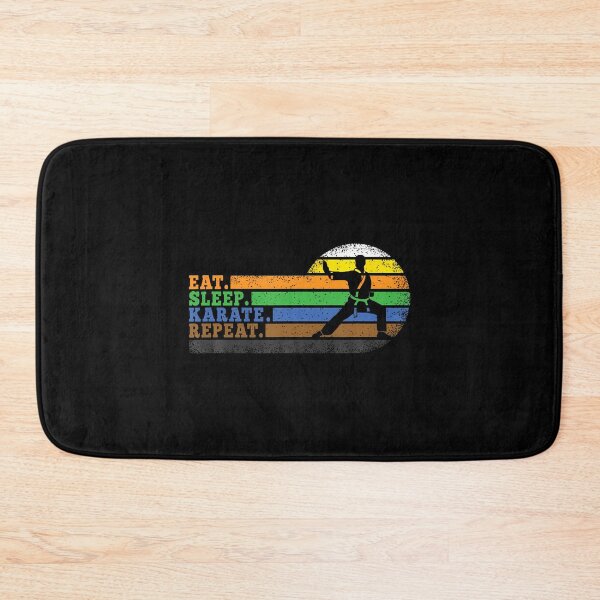 Item preview, Eat Sleep Karate Repeat designed and sold by malhanasbih.