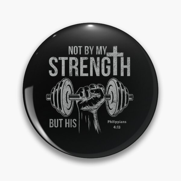 Item preview, My Strength Christian Gym designed and sold by eenmaanoviy.