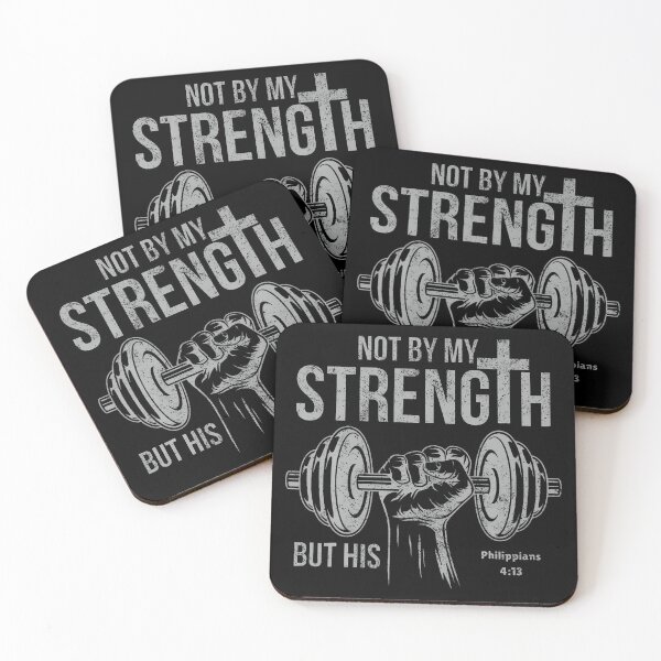 Item preview, My Strength Christian Gym designed and sold by eenmaanoviy.