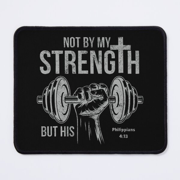 Item preview, My Strength Christian Gym designed and sold by eenmaanoviy.