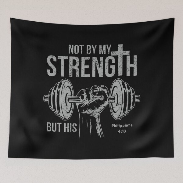 Item preview, My Strength Christian Gym designed and sold by eenmaanoviy.