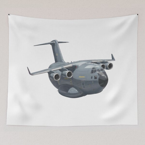 Item preview, Cartoon Heavy Transport Aircraft Illustration designed and sold by Combat Skies.