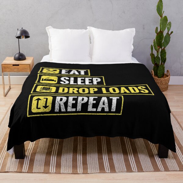 Item preview, Truck Driver Trucker Eat Sleep Drop Loads Repeat designed and sold by donadonvgran.