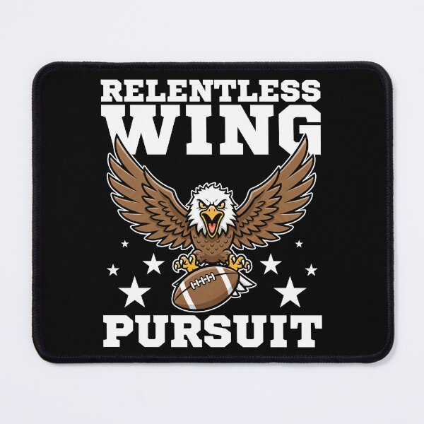 Item preview, RELENTLESS WING PURSUIT - PHILADELPHIA FOOTBALL designed and sold by KEF Custom.