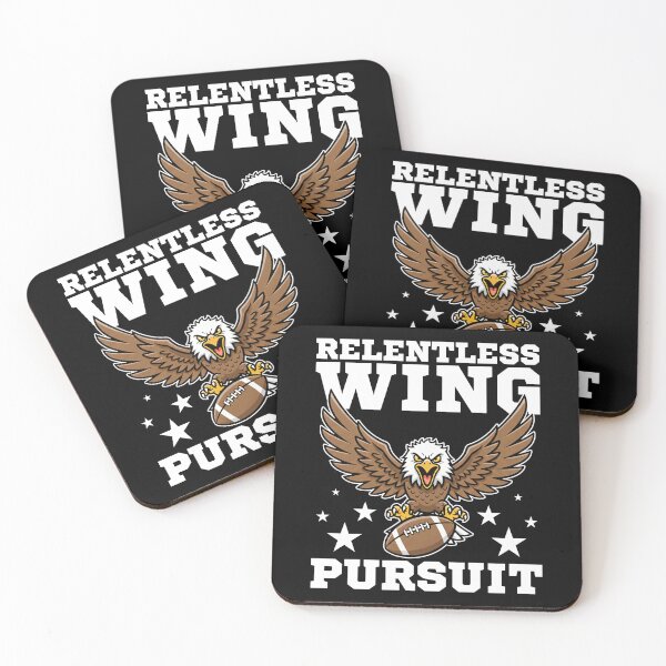 Item preview, RELENTLESS WING PURSUIT - PHILADELPHIA FOOTBALL designed and sold by KEF Custom.