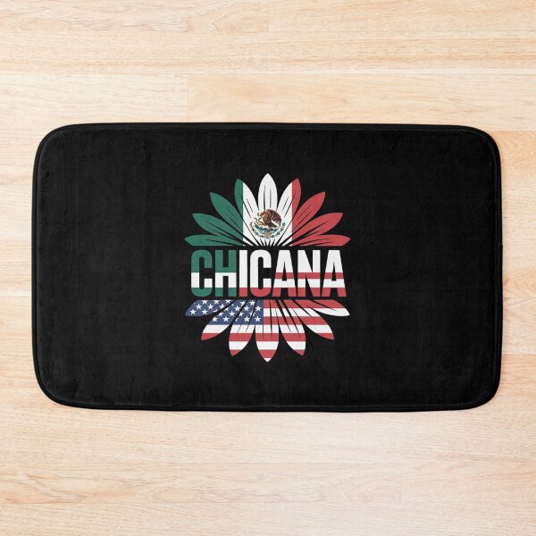 Item preview, Chicana Mexican USA Flag designed and sold by Libbysharts.