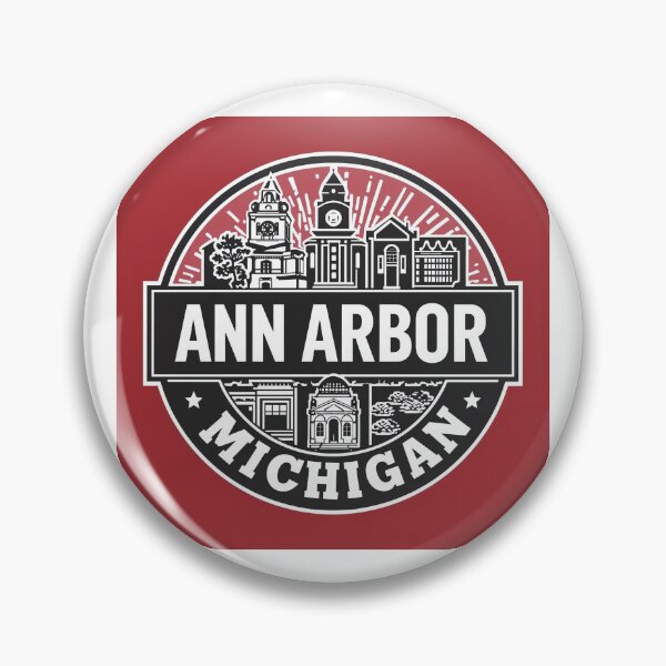 Item preview, Ann Arbor, Michigan designed and sold by PamLeeDesign.