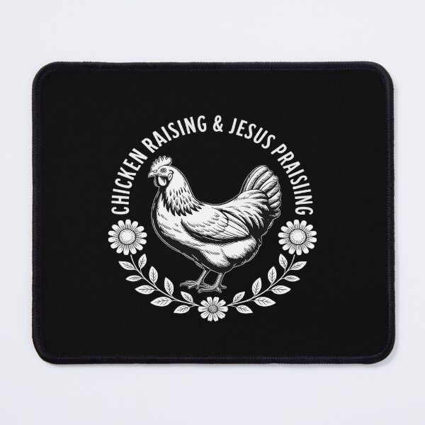 Item preview, Chicken Raising & Jesus Praising Funny designed and sold by Libbysharts.